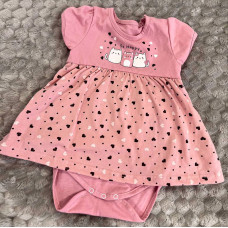 Боді-сукня для дівчинки 3286 (кулір)