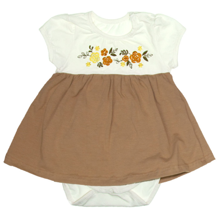 Боді-сукня для дівчинки 3286 (стрейч кулир)