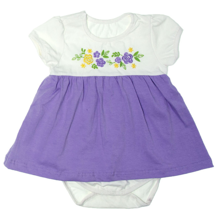 Боді-сукня для дівчинки 3286 (стрейч кулир)