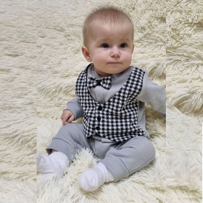 Комбинезон для мальчика 3293 (интерлок)