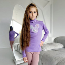 Гольф для дівчаток Міккі 4140 (рубчик)