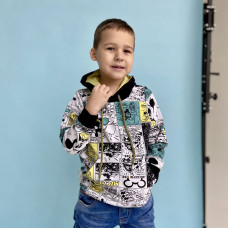 Худі для хлопчиків 4165 (двунитка)