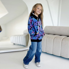 Худі для дівчаток 4165-1 (двунитка)