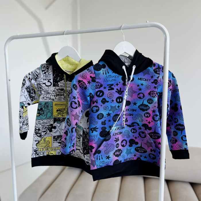 Худі для дівчаток 4165-1 (двунитка)