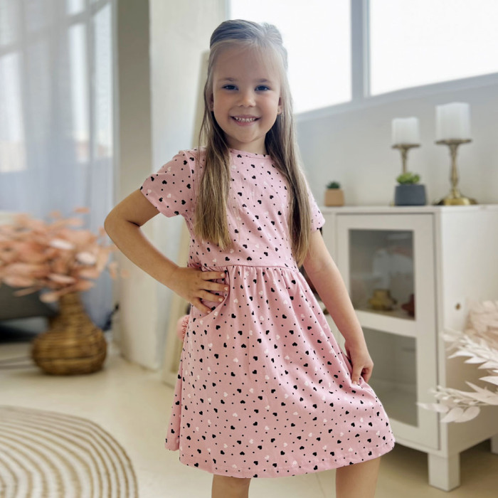 Сукня для дівчинки 4215 (кулір)