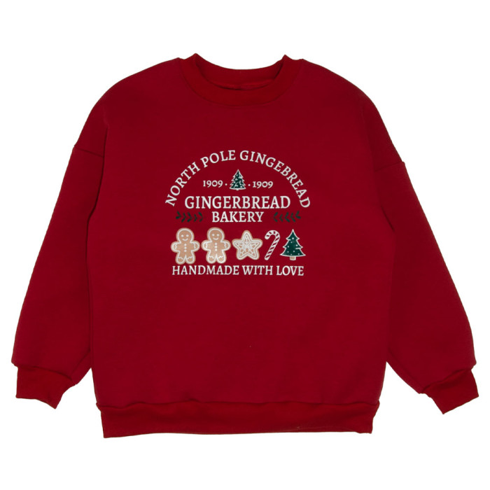 Світшот підлітковий "Різдво" 4229 (трьохнитка на флісі)