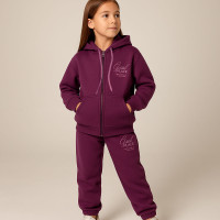 Костюм для девочки 4232-1 (трехнить на флисе)