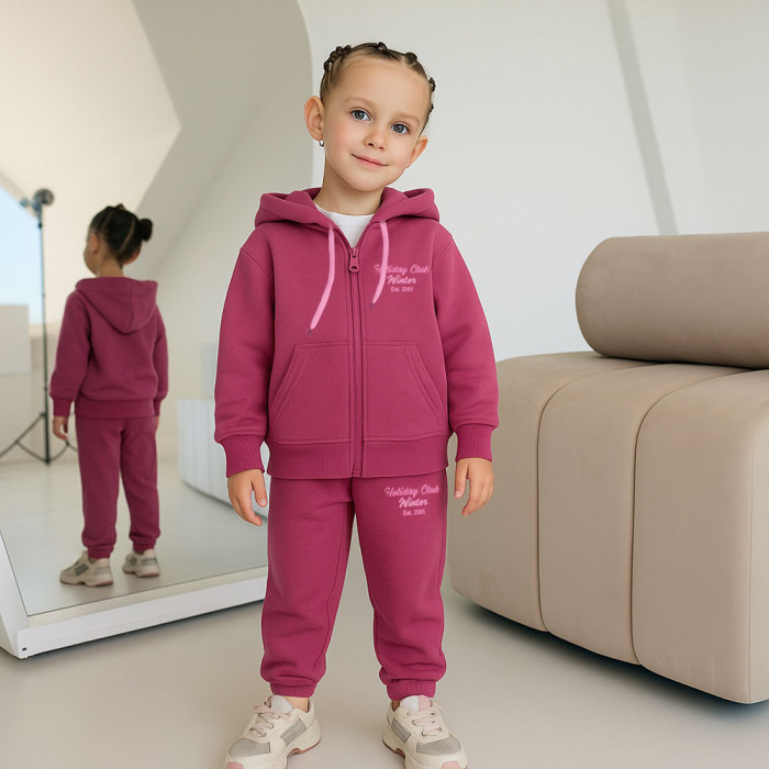 Костюм для дівчинки 4232-1 (трьохнитка на флісі)