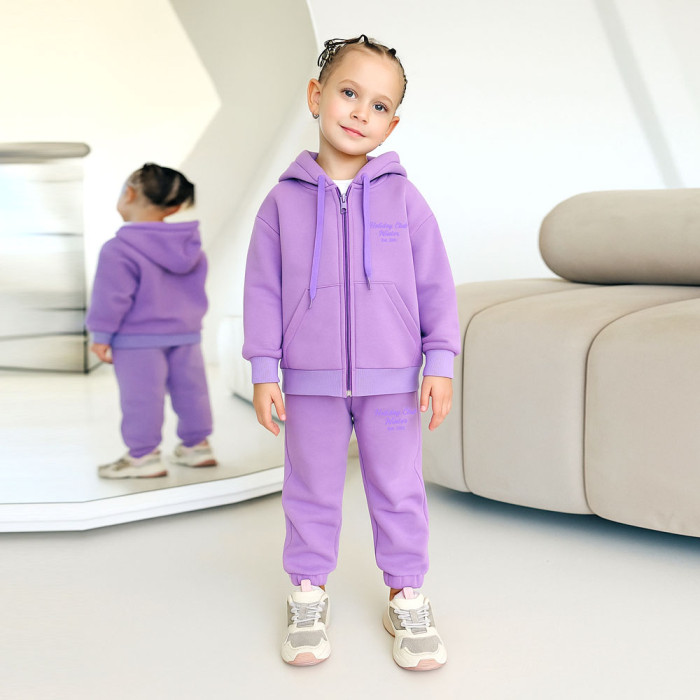 Костюм для дівчинки 4232-1 (трьохнитка на флісі)