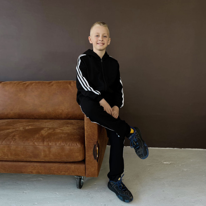 Костюм з лампасами 4232-4 (двунитка)