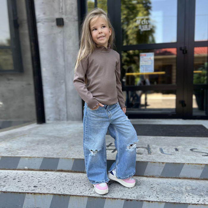 Гольф дитячий 4244 (рубчик з начосом)