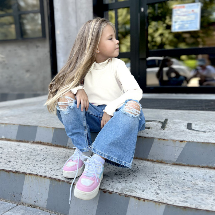 Гольф дитячий 4244 (рубчик з начосом)