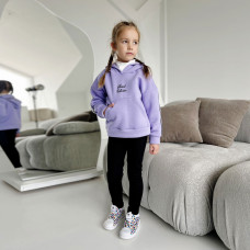Толстовка для дівчинки 4247-1 (трьохнитка на флісі)