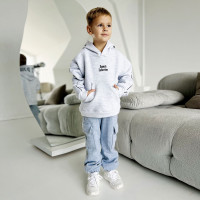 Толстовка для хлопчика 4247 (трьохнитка на флісі)