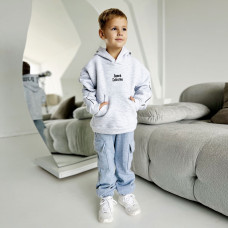 Толстовка для хлопчика 4247 (трьохнитка на флісі)