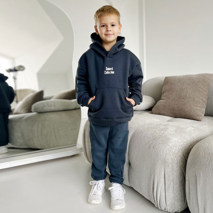 Толстовка для хлопчика 4247 (трьохнитка на флісі)