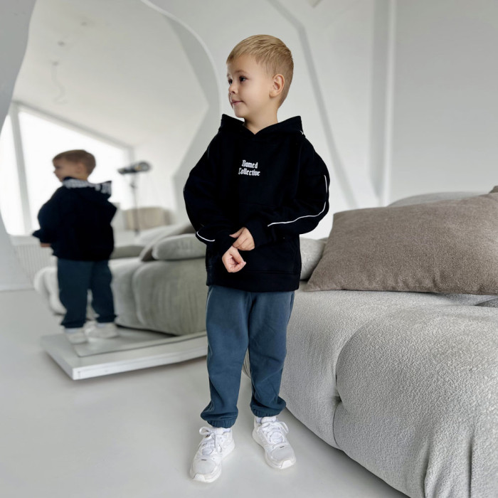 Толстовка для хлопчика 4247 (трьохнитка на флісі)