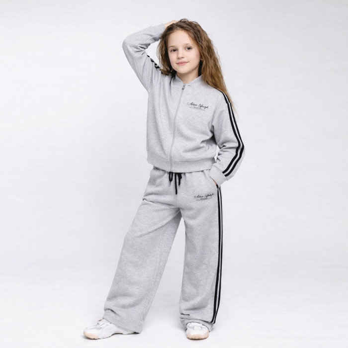 Костюм для дівчинки 4249 (двунитка)