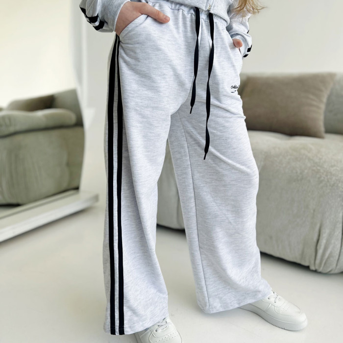 Костюм для девочки 4249 (двунитка)