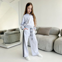 Костюм для девочки 4249 (двунитка)