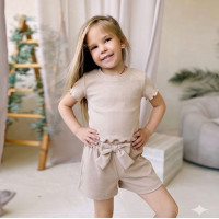 Костюм для дівчаток 4250 (рубчик)