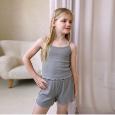 Пижама подростковая для девочки 4255 (рубчик вискозный)