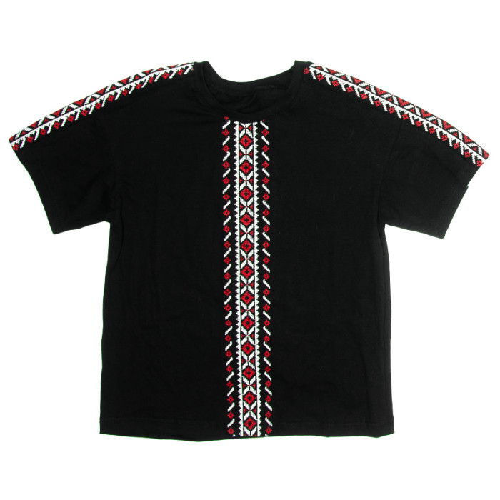 Блуза вишиванка підліткова 4259 (стрейч кулір)