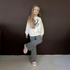 Костюм для девочки 4260 (двунитка)