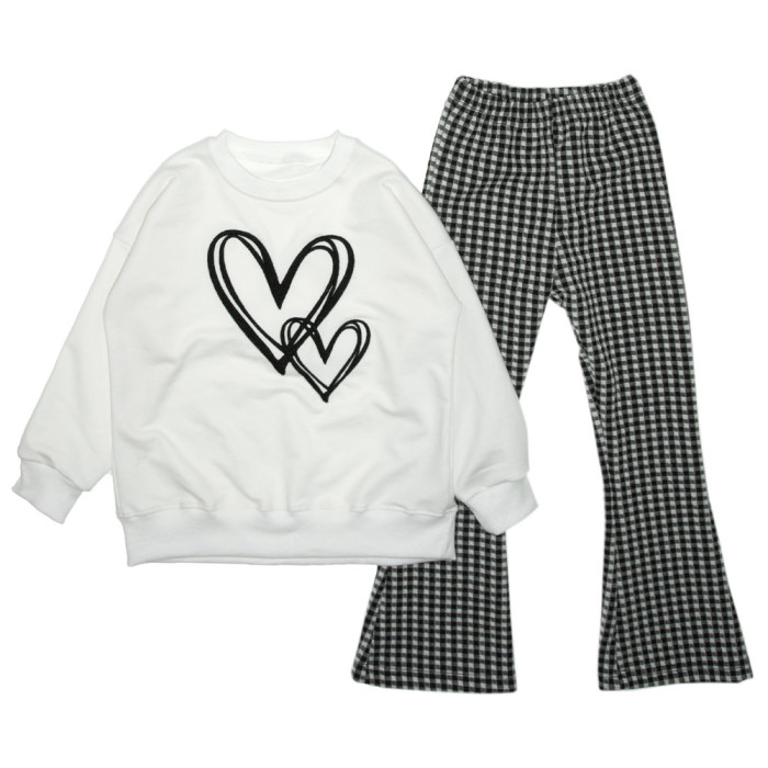 Костюм для дівчинки 4260 (двунитка)