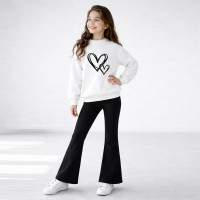 Костюм для дівчинки 4261 (двунитка)