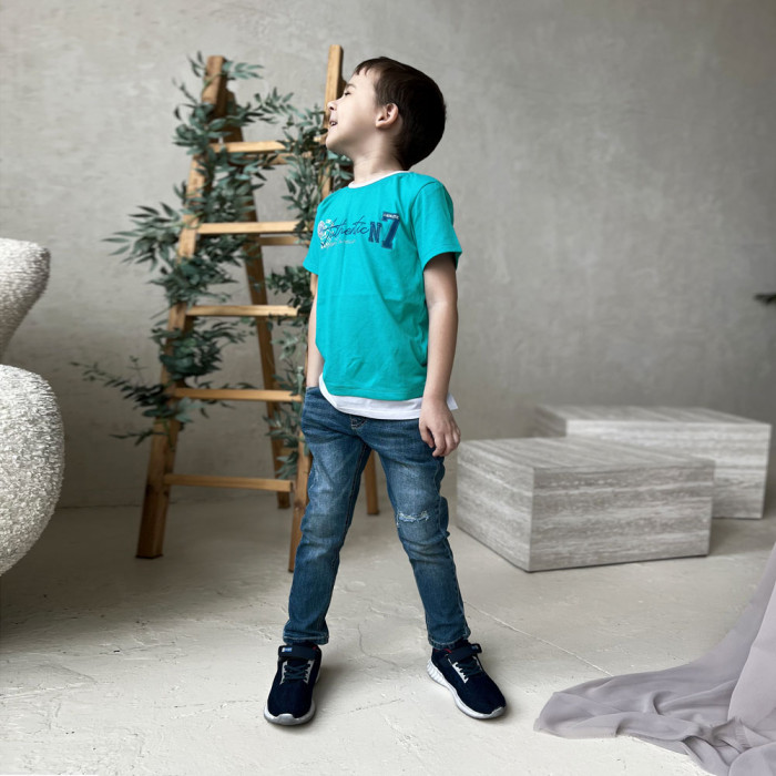 Футболка для мальчика 5064 (кулир)