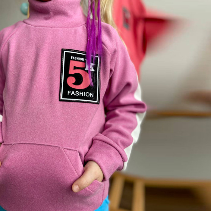 Худі для дівчинки 5077 (фліс)
