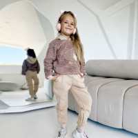 Костюм дитячий "Тедді" 5143-1 (трьохнитка на флісі)