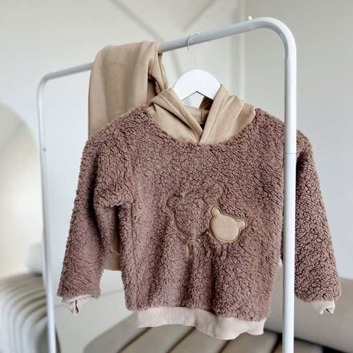 Костюм дитячий "Тедді" 5143-1 (трьохнитка на флісі)