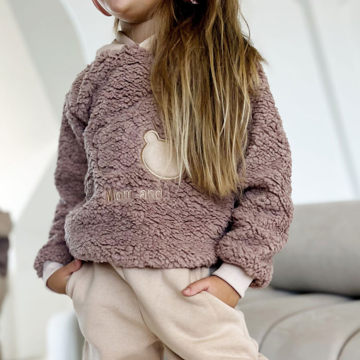 Костюм дитячий "Тедді" 5143-1 (трьохнитка на флісі)