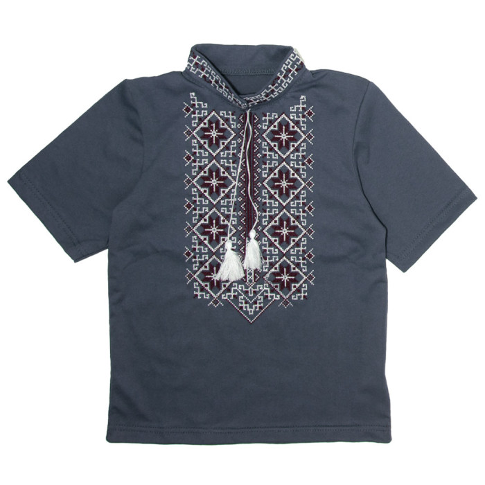 Вышиванка для мальчика "Сила нации" 5152-2 (кулир)