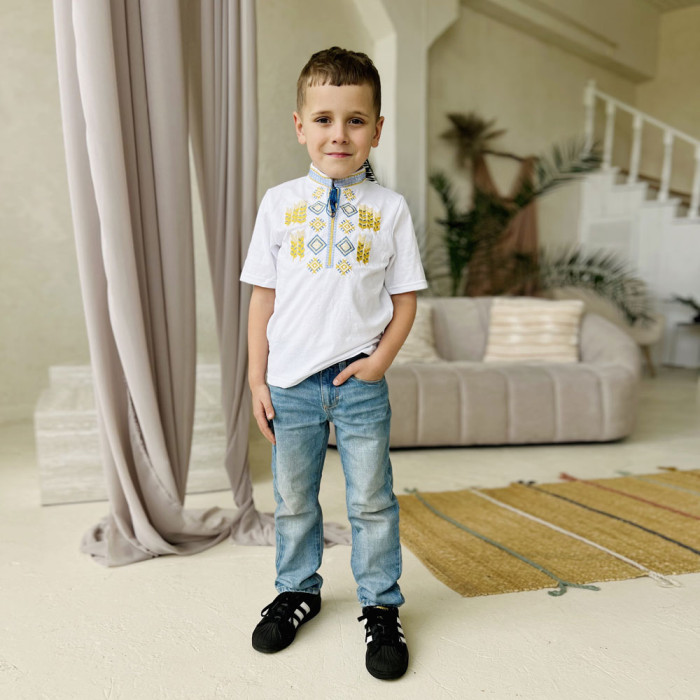 Вишиванка для хлопчика ''Добробут'' 5152-5 (кулір)