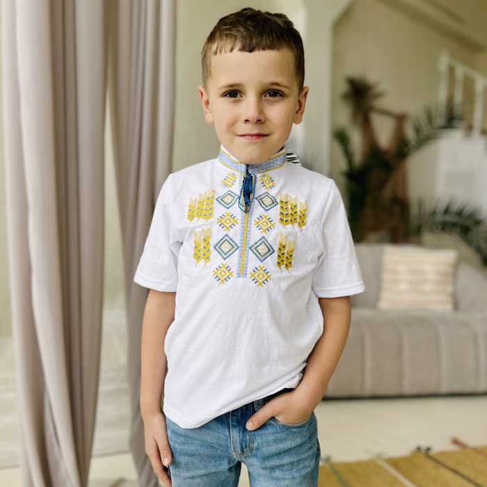 Вишиванка для хлопчика ''Добробут'' 5152-5 (кулір)