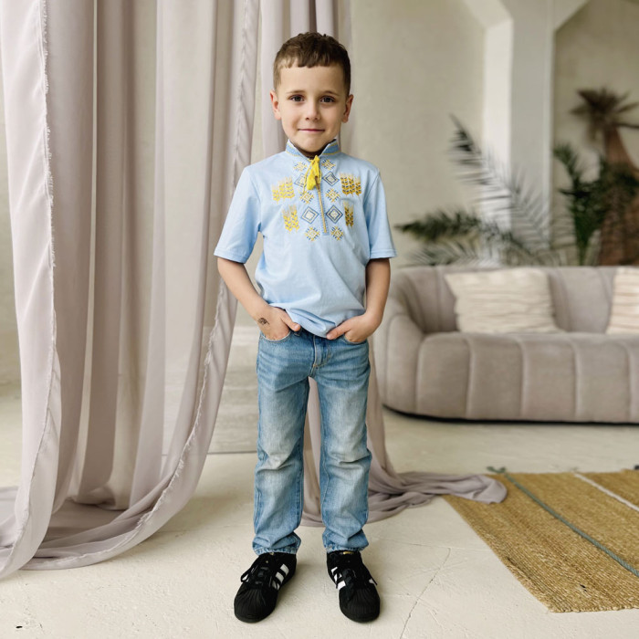 Вишиванка для хлопчика ''Добробут'' 5152-5 (кулір)