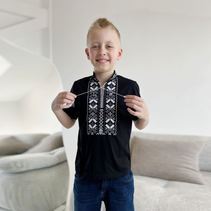 Вышиванка для мальчика "Сопротивление" 5152-6 (кулир)