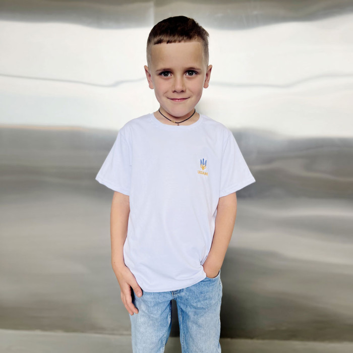 Футболка "Герб" 5156-6 (стрейч кулір)