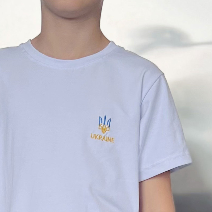 Футболка "Герб" 5156-6 (стрейч кулір)