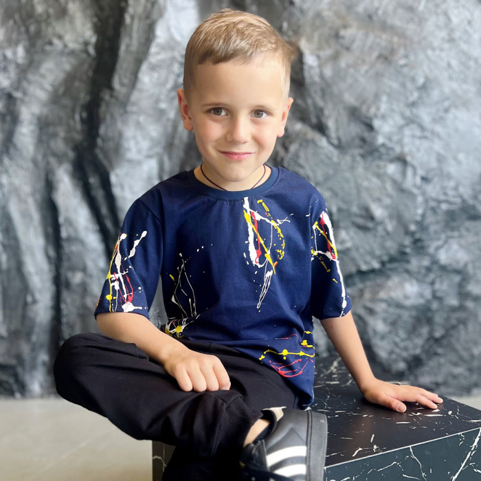 Футболка для хлопчика 5156-7 (кулір)