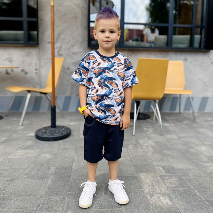 Футболка для хлопчика 5156-8 (кулір)