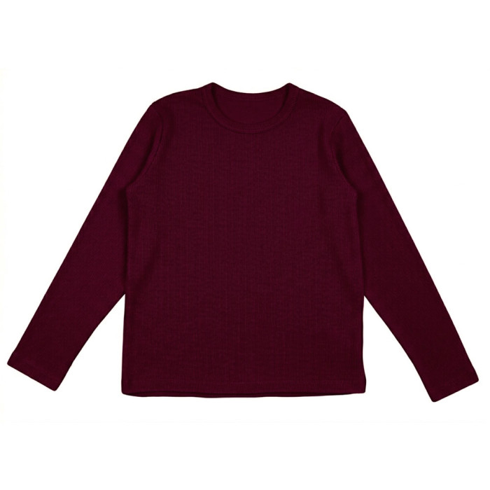 Лонгслив для девочки 5170-1 (рубчик)
