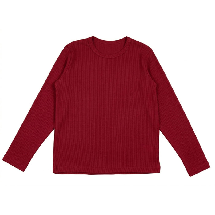 Лонгслив для девочки 5170-1 (рубчик)