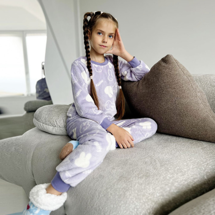 Піжама дитяча махрова 538 (велсофт)