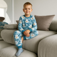 Піжама дитяча махрова 538 (велсофт)