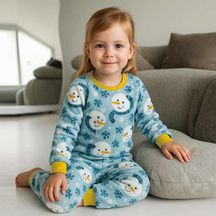 Піжама дитяча махрова 538 (велсофт)