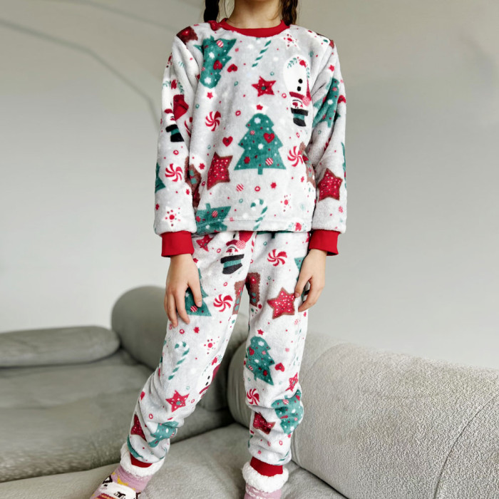 Піжама Новорічна 538-1 (велсофт)